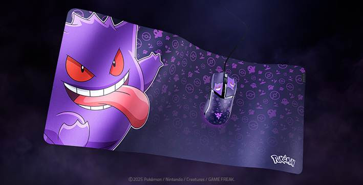 Razer expande colección de artículos inspirados en Pokémon con nuevos lanzamientos de la edición Gengar